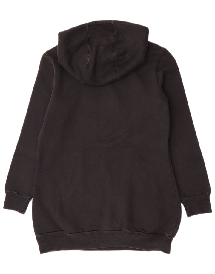 Pulover cu glugă cu grafic pentru femei Adidas IT 46 Poliester negru mare