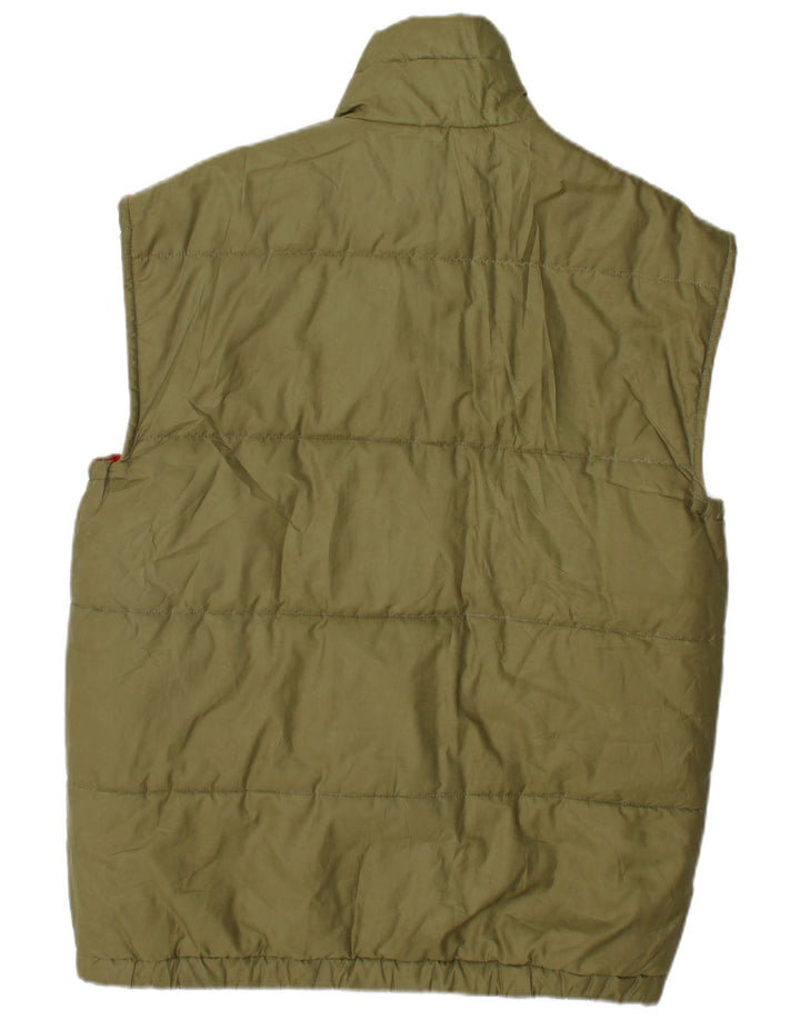 Gilet căptușit pentru bărbați Carrera UK 40 Large Kaki Colorblock Poliester