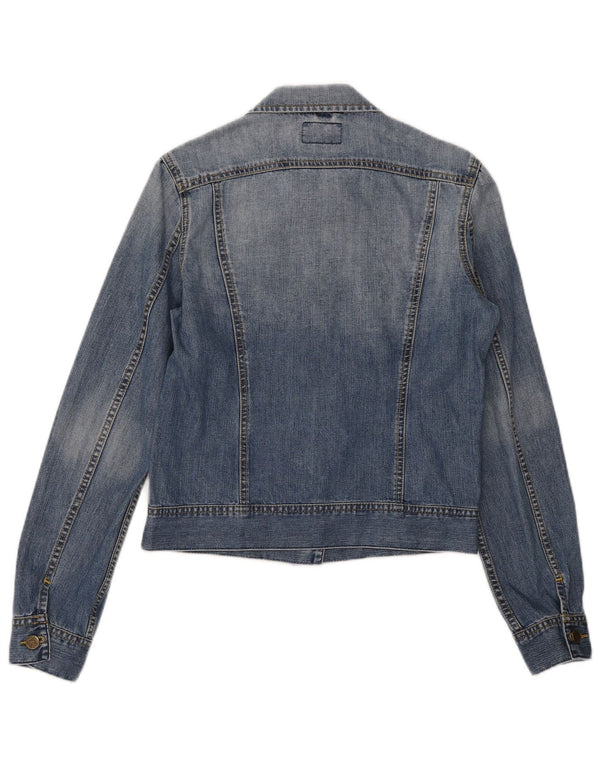 Jachetă de blugi pentru femei Lee UK 14 Large Blue