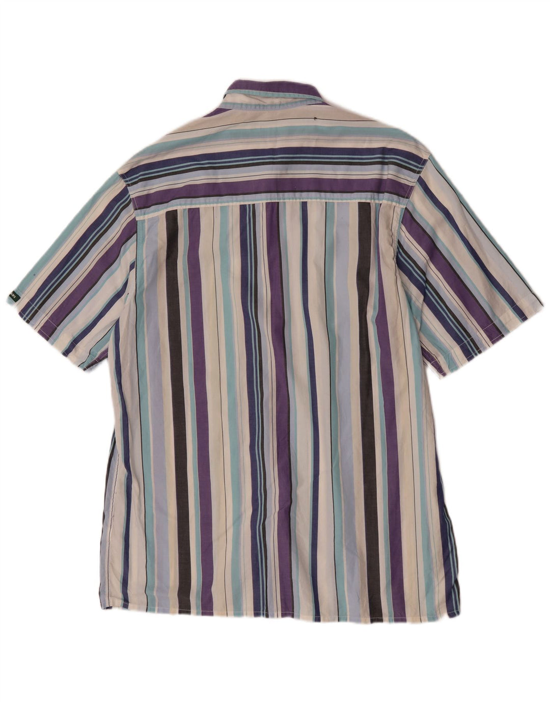Cămașă cu mânecă scurtă pentru bărbați Paul Smith, bumbac cu dungi medii, multicolore