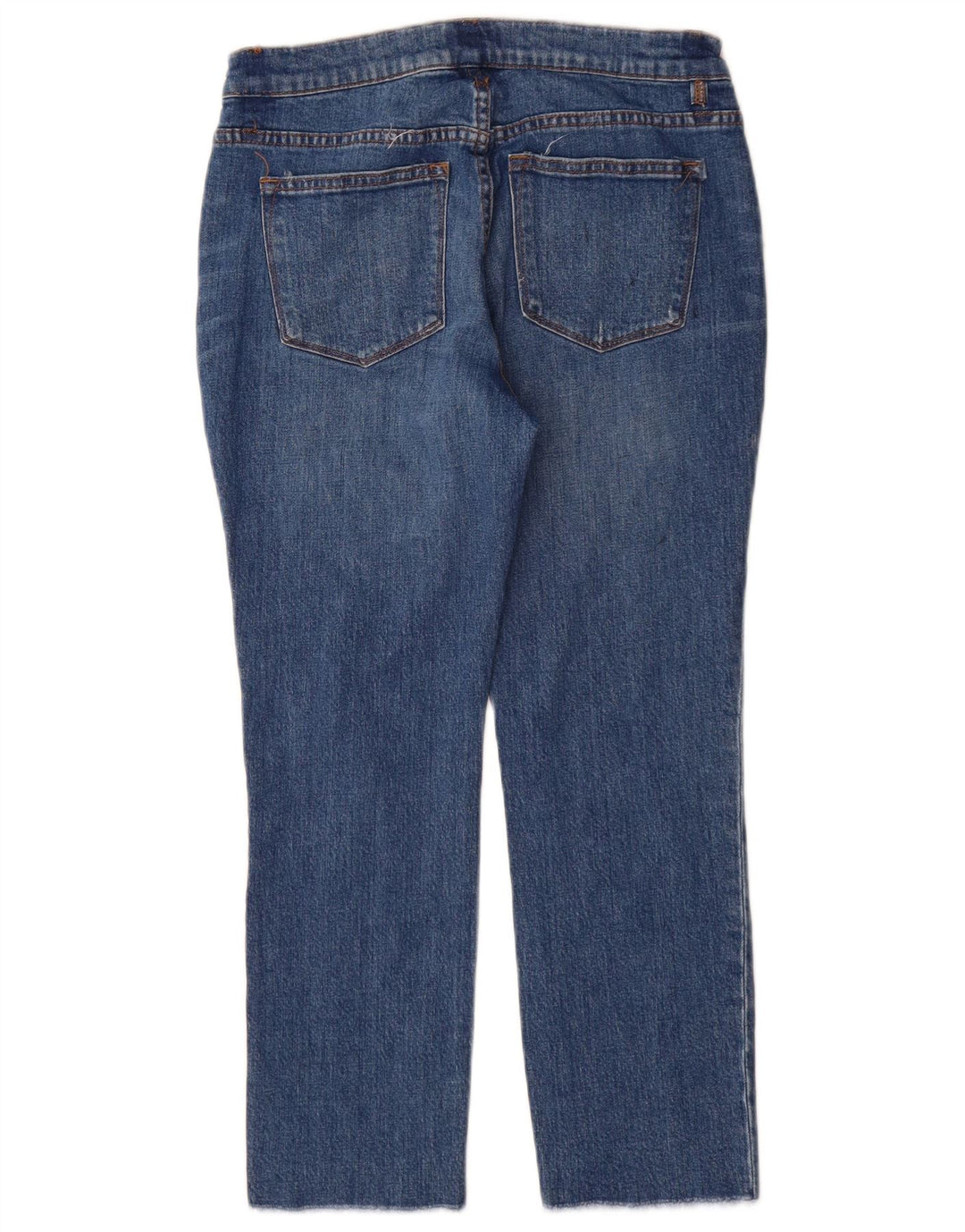 Blugi slim pentru femei J. Crew Boyfriend Distressed W28 L26 Albastru