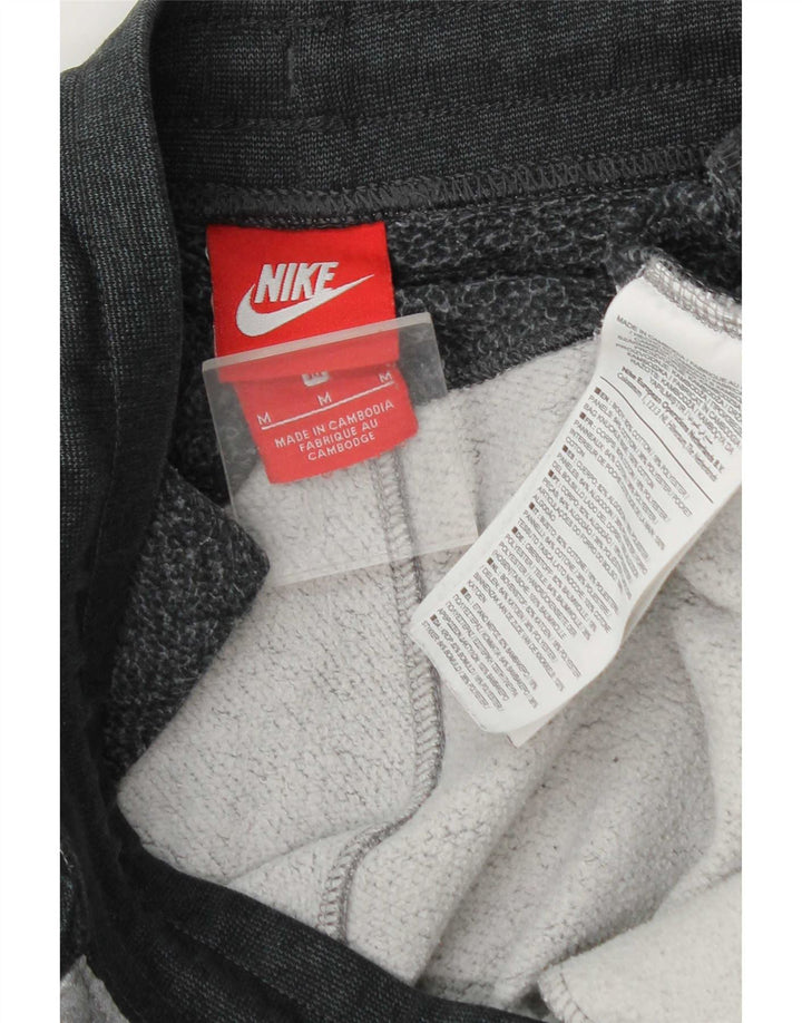 Pantaloni de trening pentru bărbați Nike Pantaloni de jogging, gri mediu, bumbac color bloc