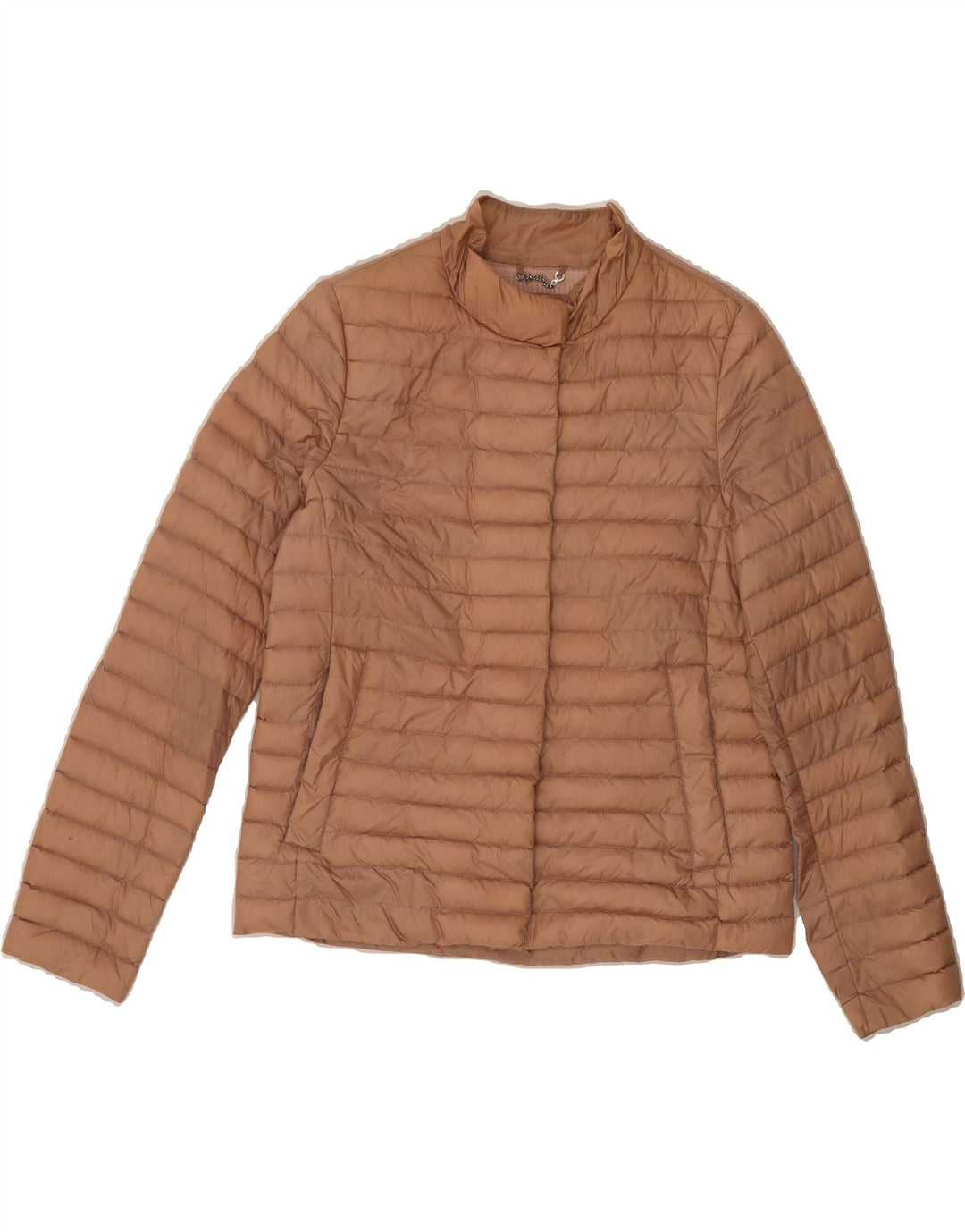 GEOX Womens Padded Jacket UK 8 Small  Beige Polyester Vintage Geox and Second-Hand Geox from Messina Hembry 