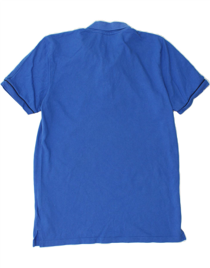 ADIDAS Mens Climalite Polo Shirt Large Blue Cotton Vintage Adidas and Second-Hand Adidas from Messina Hembry 