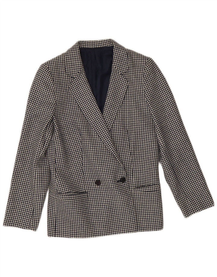 Jachetă Blazer Femei Arezia IT 42 Medium Bluemarin Houndstooth
