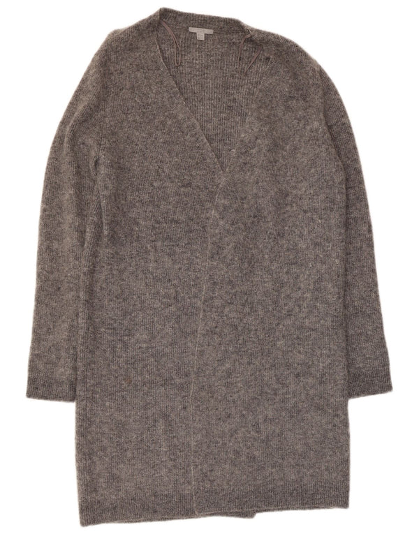 Pulover cardigan cu paragate supradimensionat pentru femei COS UK 10 mic, gri cu pete