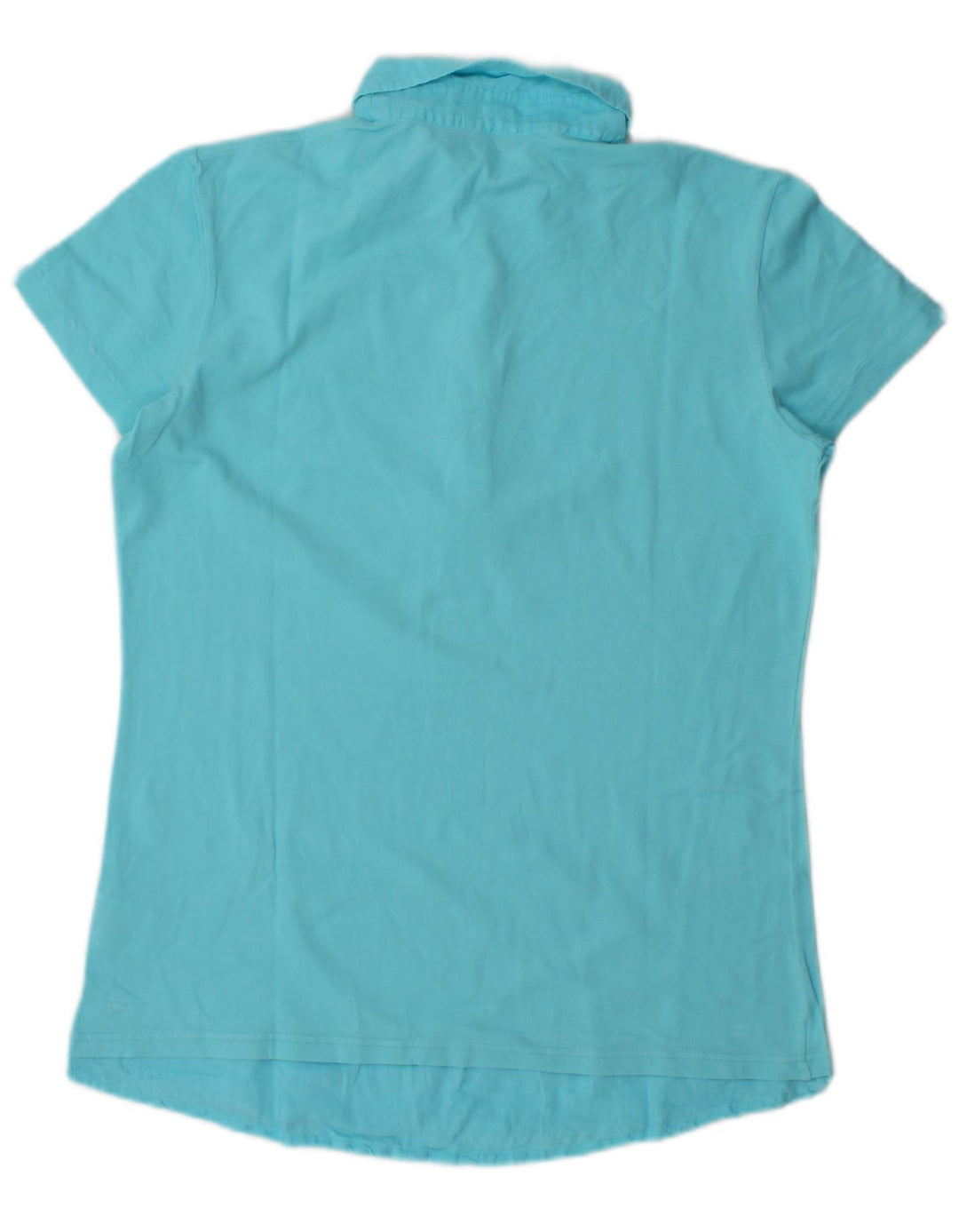 Tricou polo Fred Perry pentru femei UK 14 mare, albastru, bumbac