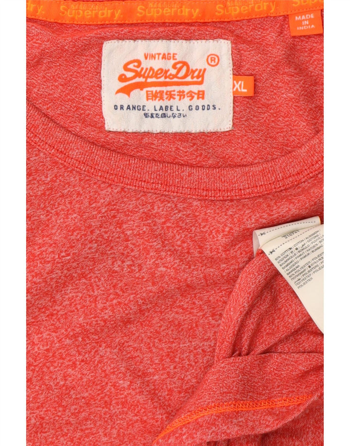 Vestă pentru bărbați Superdry XL, bumbac roșu cu pete