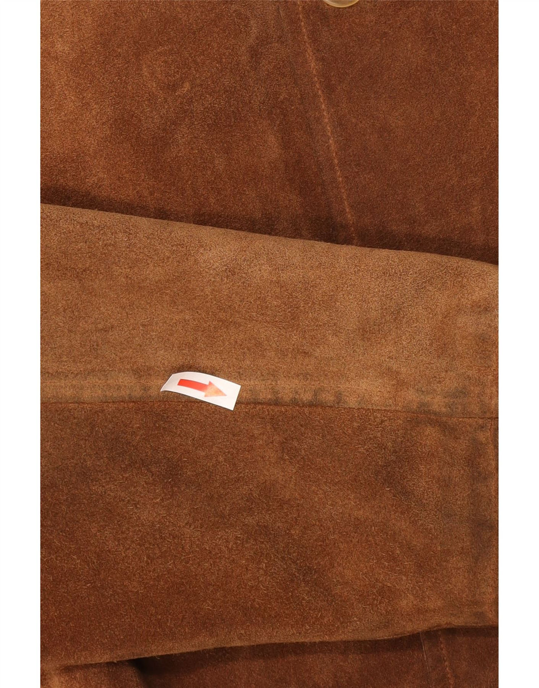 Jachetă vintage pentru bărbați din piele intoarsa IT 54 2XL din piele maro