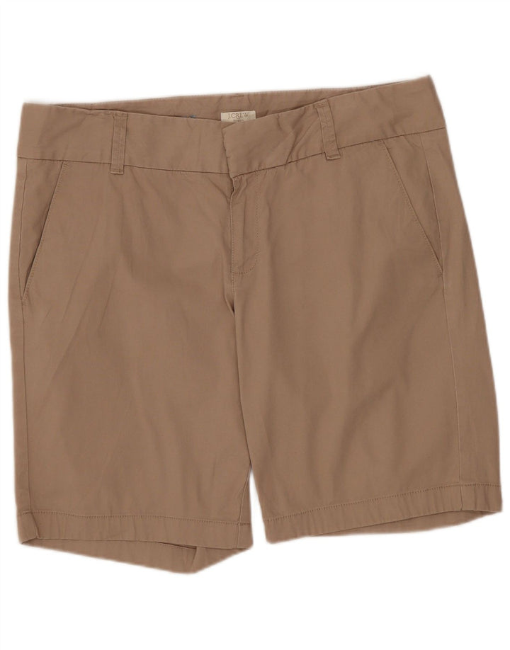 Pantaloni scurti chino pentru femei J. Crew US 8 Medium W32 Maro Bumbac