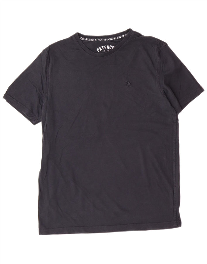 FAT FACE Tricou Bărbați Top Mediu Bleumarin Bumbac