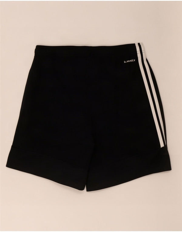 Pantaloni scurți sport Aeroready Adidas pentru bărbați, poliester negru mic