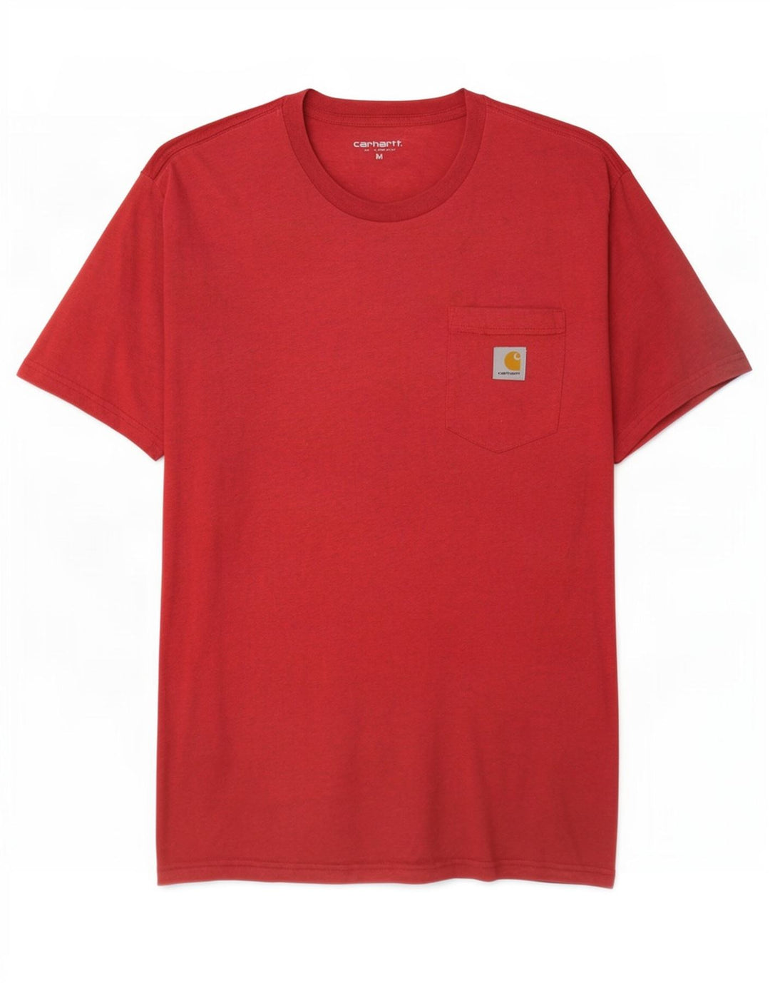 Tricou pentru bărbați Carhartt Top, mediu roșu, bumbac cu pete