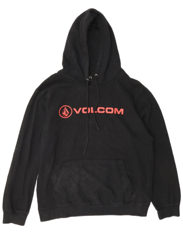 Pulover pentru bărbați Volcom Graphic Hoodie, bumbac, gri mediu