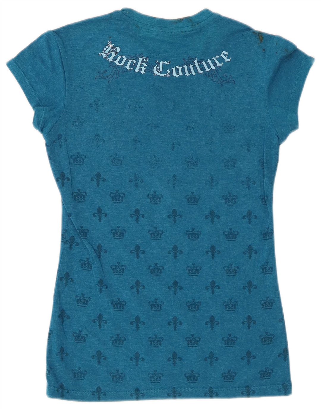 HARD ROCK CAFE Tricou grafic San Diego pentru femei Top UK 8 Small Blue Bumbac