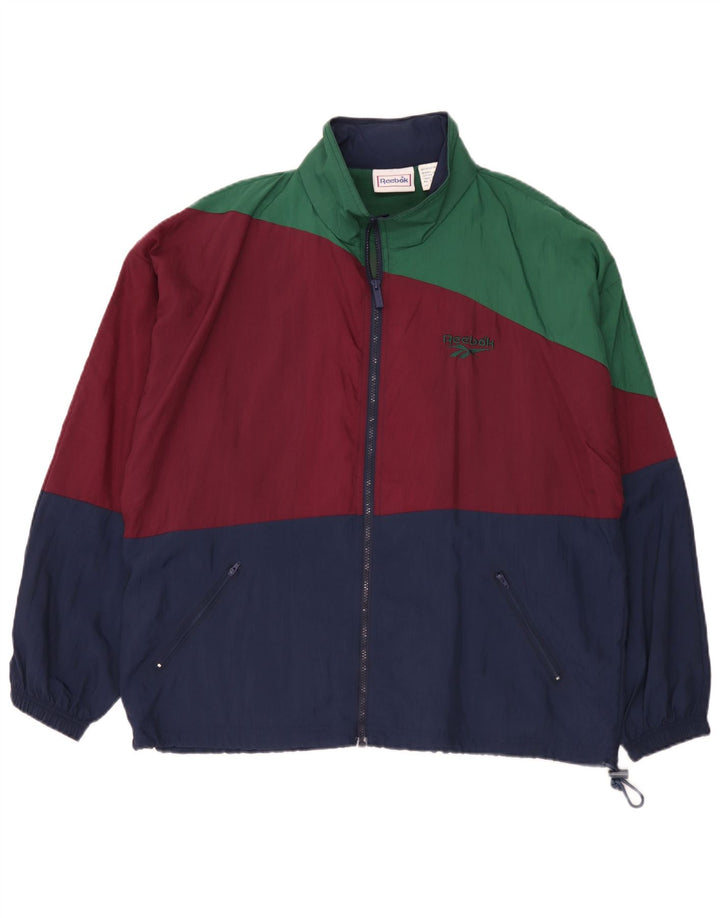 Jachetă de trening pentru bărbați Reebok UK 40, mare, multicoloră