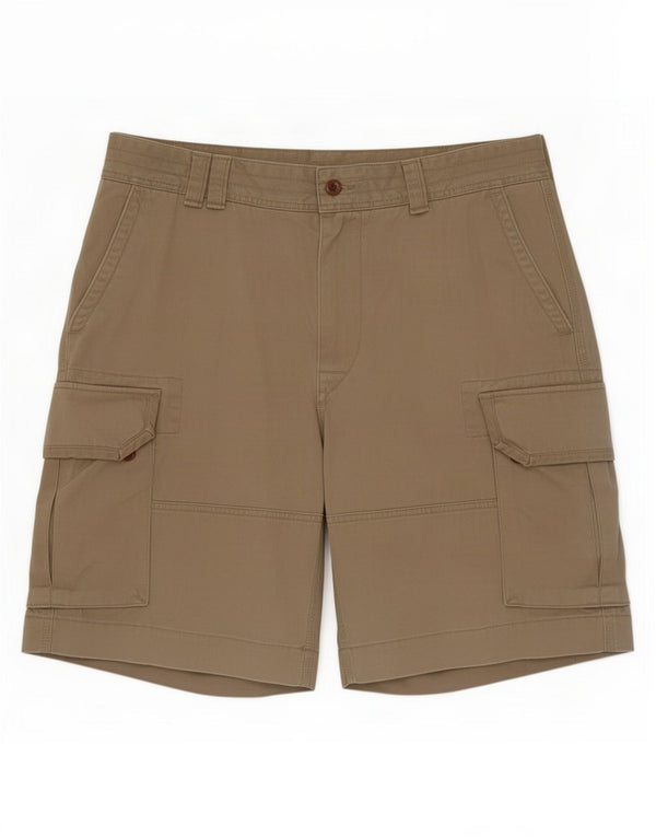 Pantaloni scurți cargo pentru bărbați Polo Ralph Lauren W36, bumbac mare, bej