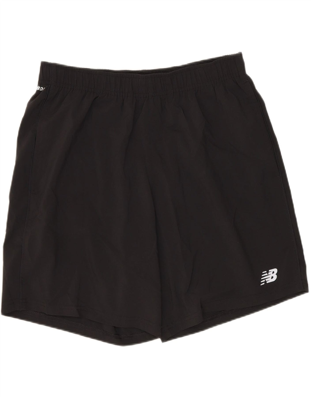 Pantaloni scurți sport New Balance pentru bărbați, poliester mediu negru