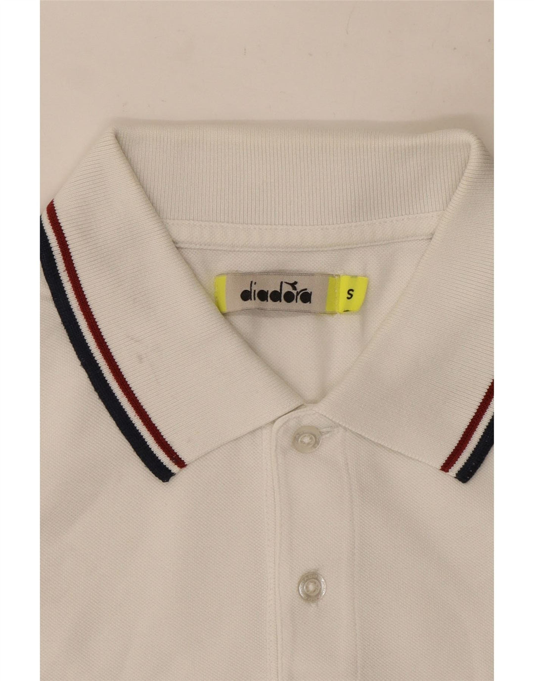 Tricou polo pentru bărbați Diadora Mic alb