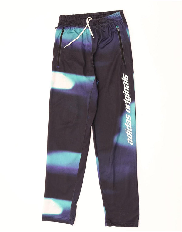 Pantaloni de trening cu grafic pentru femei Adidas UK 4 XS Multicolor Tie Dye
