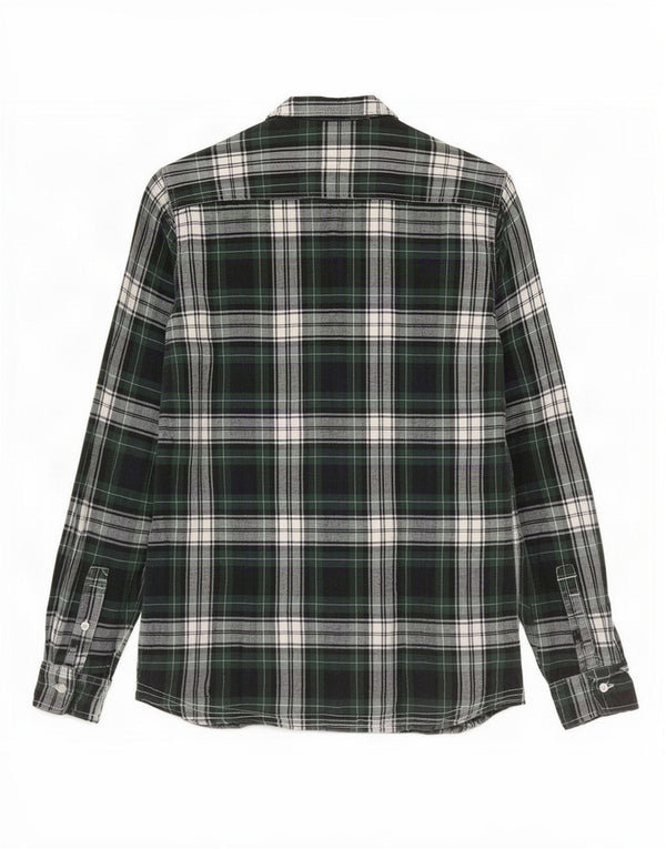 Cămașă de flanel pentru femei PEPE Jeans UK 14 Medium Green Check Bumbac