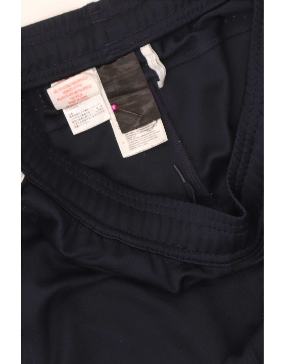Pantaloni de trening Adidas pentru băieți 15-16 ani poliester bleumarin