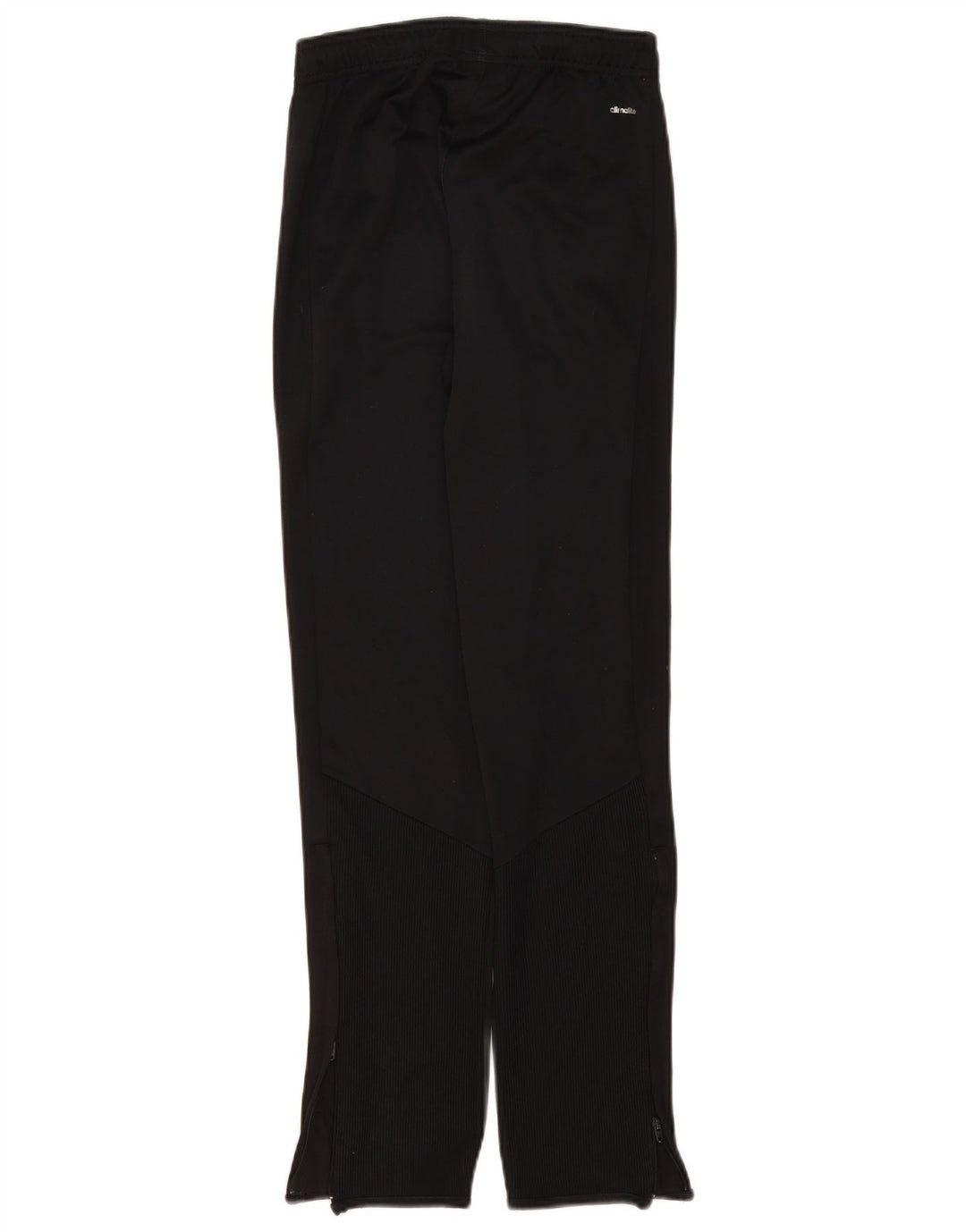Pantaloni de trening Adidas Climalite pentru baieti 13-14 ani poliester negru