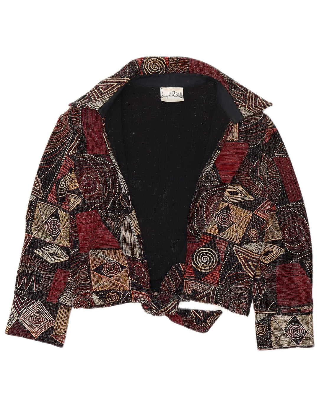 Joseph Ribkoff Jachetă Blazer pentru Damă UK 14 Large Multicolor Geometric