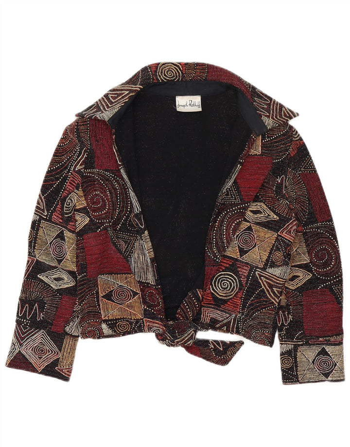 Joseph Ribkoff Jachetă Blazer pentru Damă UK 14 Large Multicolor Geometric