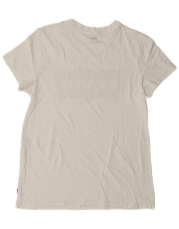 Tricou grafic Levi's pentru femei Top UK 14 Medium White