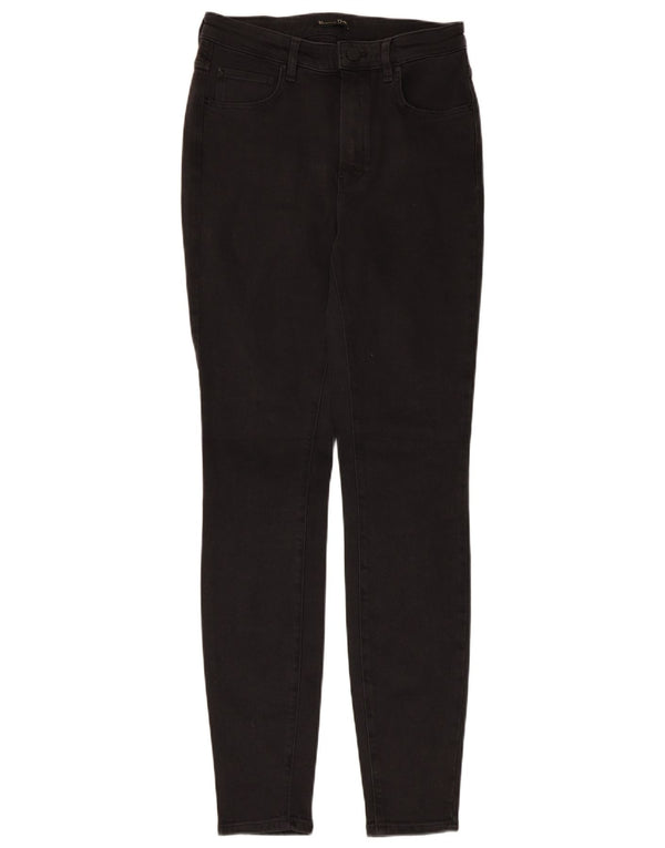 Massimo Dutti Blugi skinny pentru femei EU 38 Mici W28 L30 Poliester negru