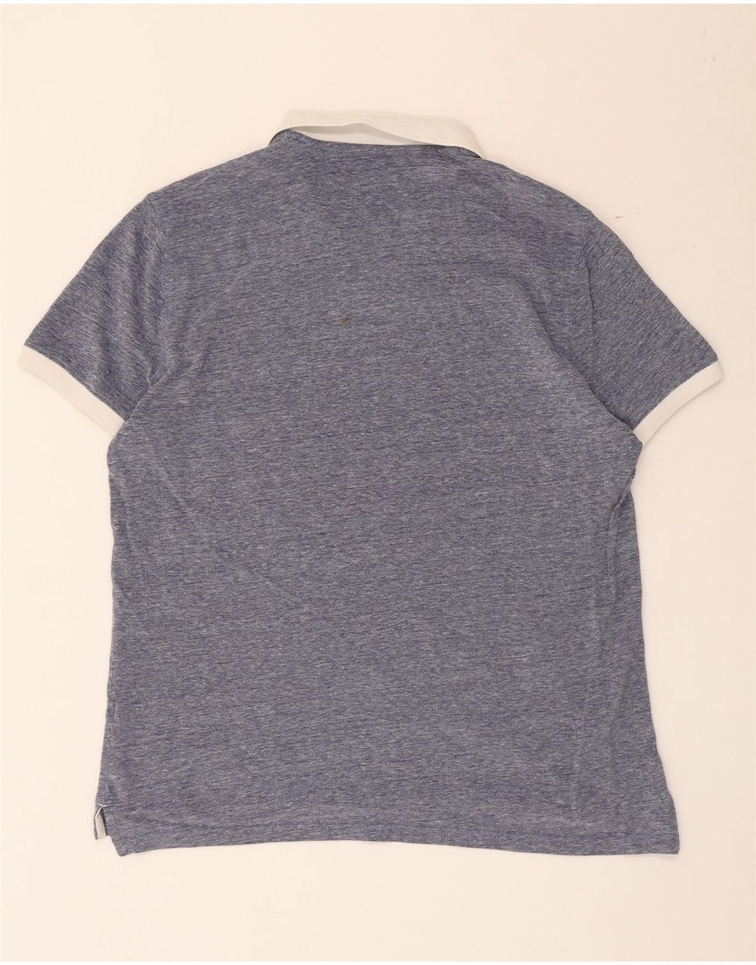Tricou polo Massimo Dutti Rugby pentru bărbați, mare, albastru, bumbac