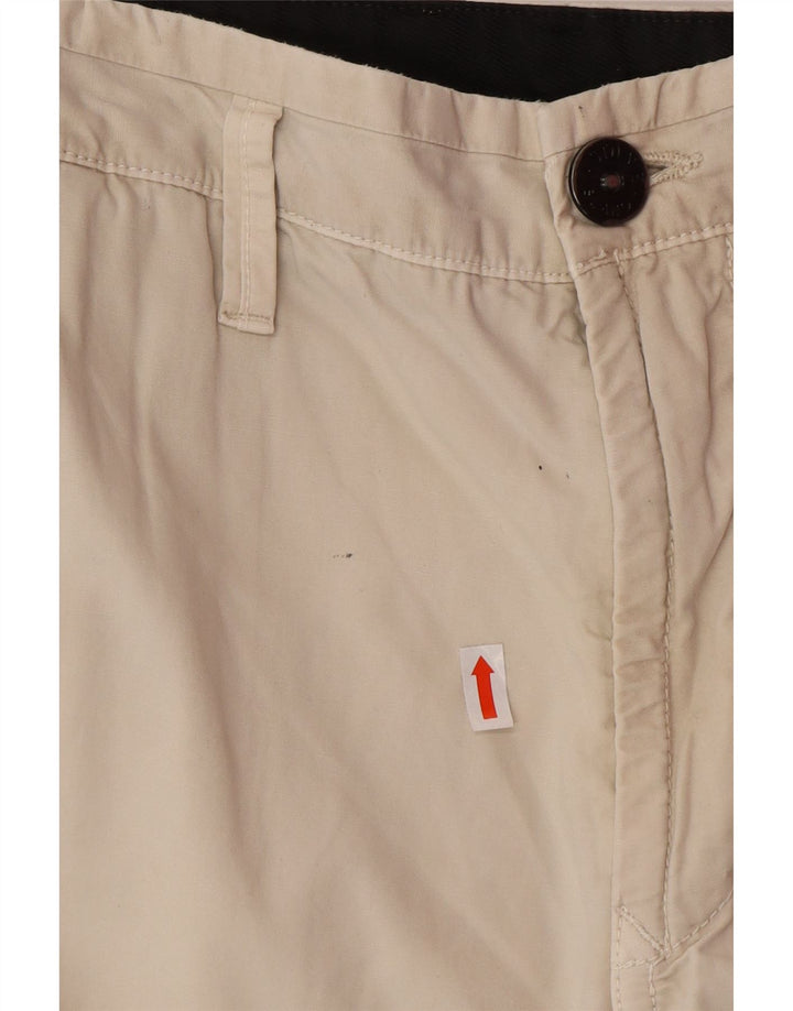 STONE ISLAND Pantaloni cargo subțiri pentru bărbați W29 L29 bumbac bej