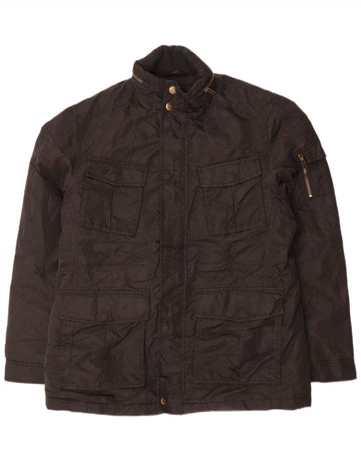 Jachetă utilitare cu glugă pentru bărbați Esprit UK 44 2XL Poliester negru