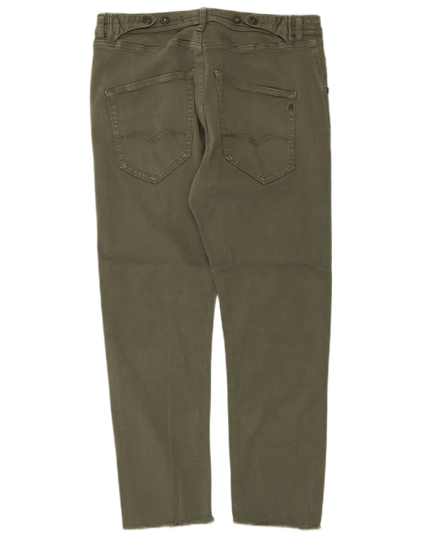Replay blugi de damă Pilar cropped W27 L24 bumbac kaki