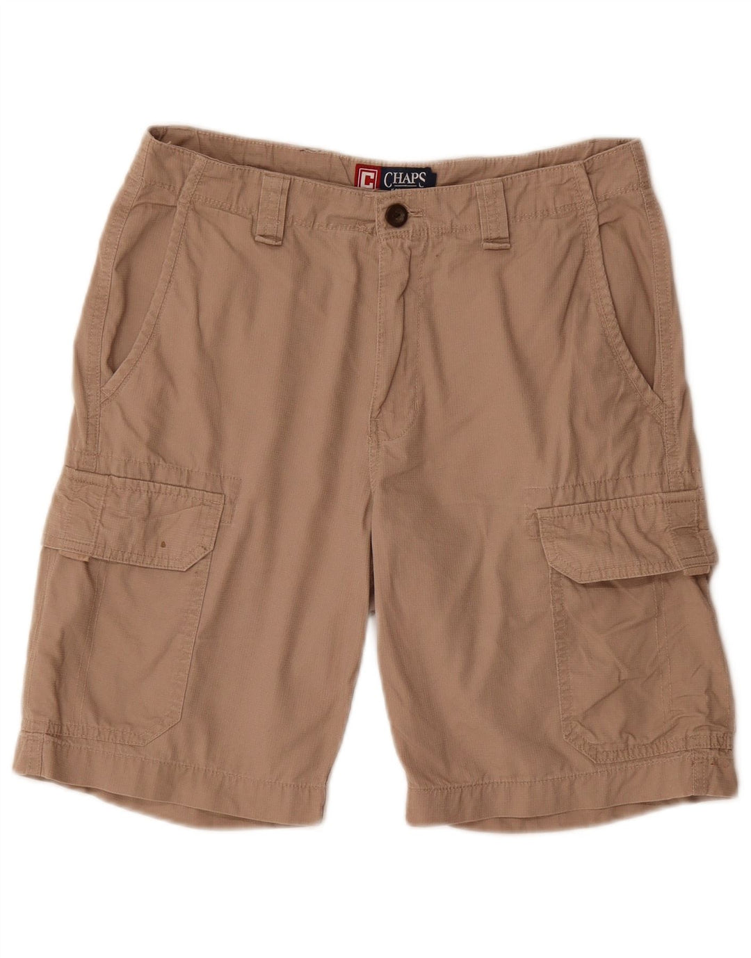 Pantaloni scurți cargo pentru bărbați Chaps W30, bumbac mediu bej