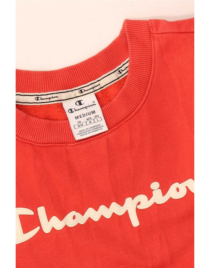 Pulover cu grafic pentru femei Champion UK 14 Medium Red