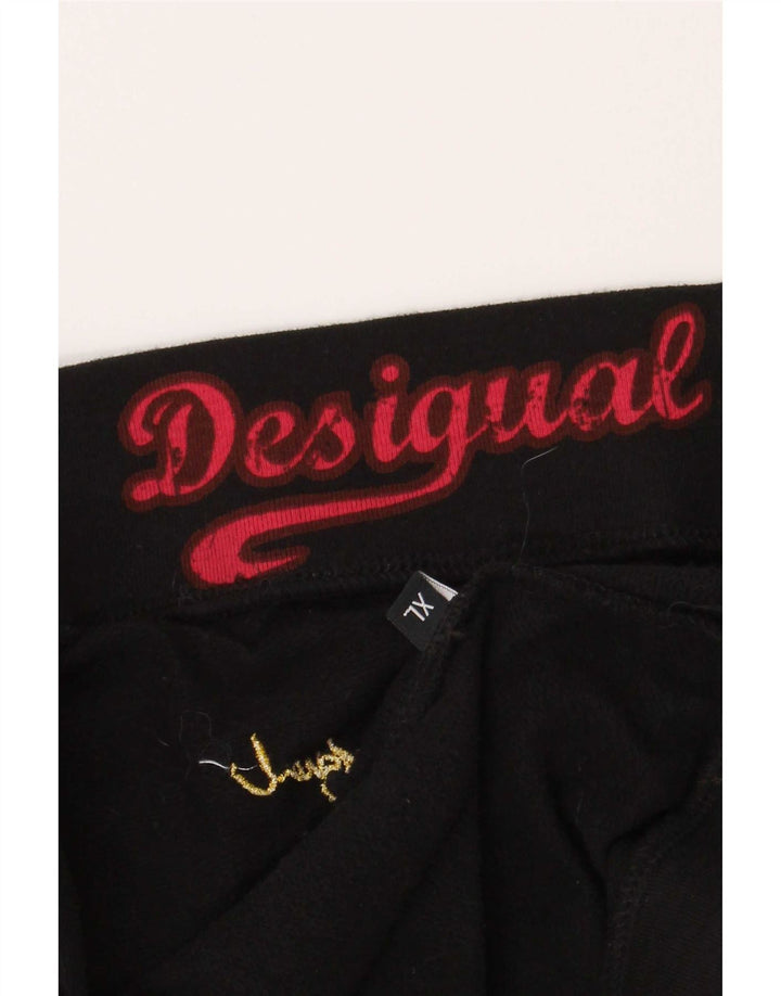Fusta mini pentru femei Desigual XL W36 Negru Geometric