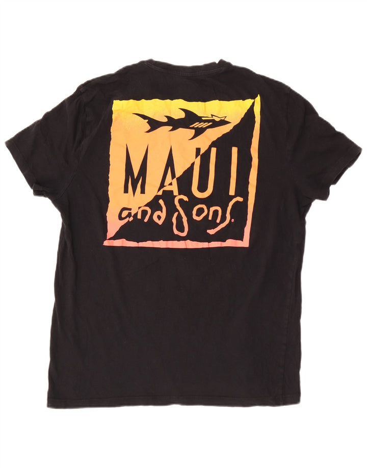 Tricou grafic pentru bărbați Maui and Sons Top mare negru