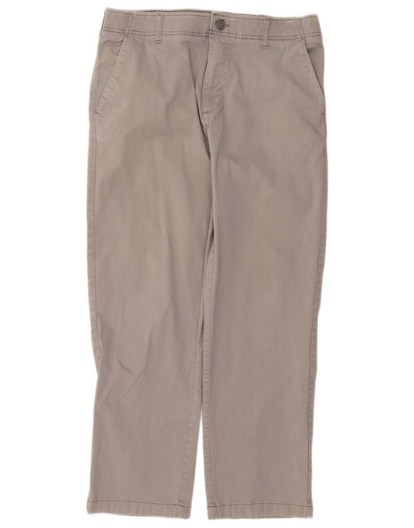 Pantaloni chino drepti Lee X-treme Comfort pentru bărbați L34 L30 bumbac gri
