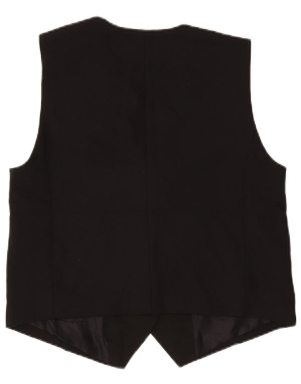Vestă Crop pentru Damă Zara UK 14 Poliester Negru Mediu