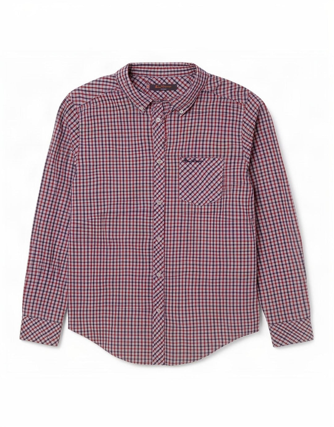 Cămașă Heritage pentru bărbați Ben Sherman, mare, roșu, din bumbac