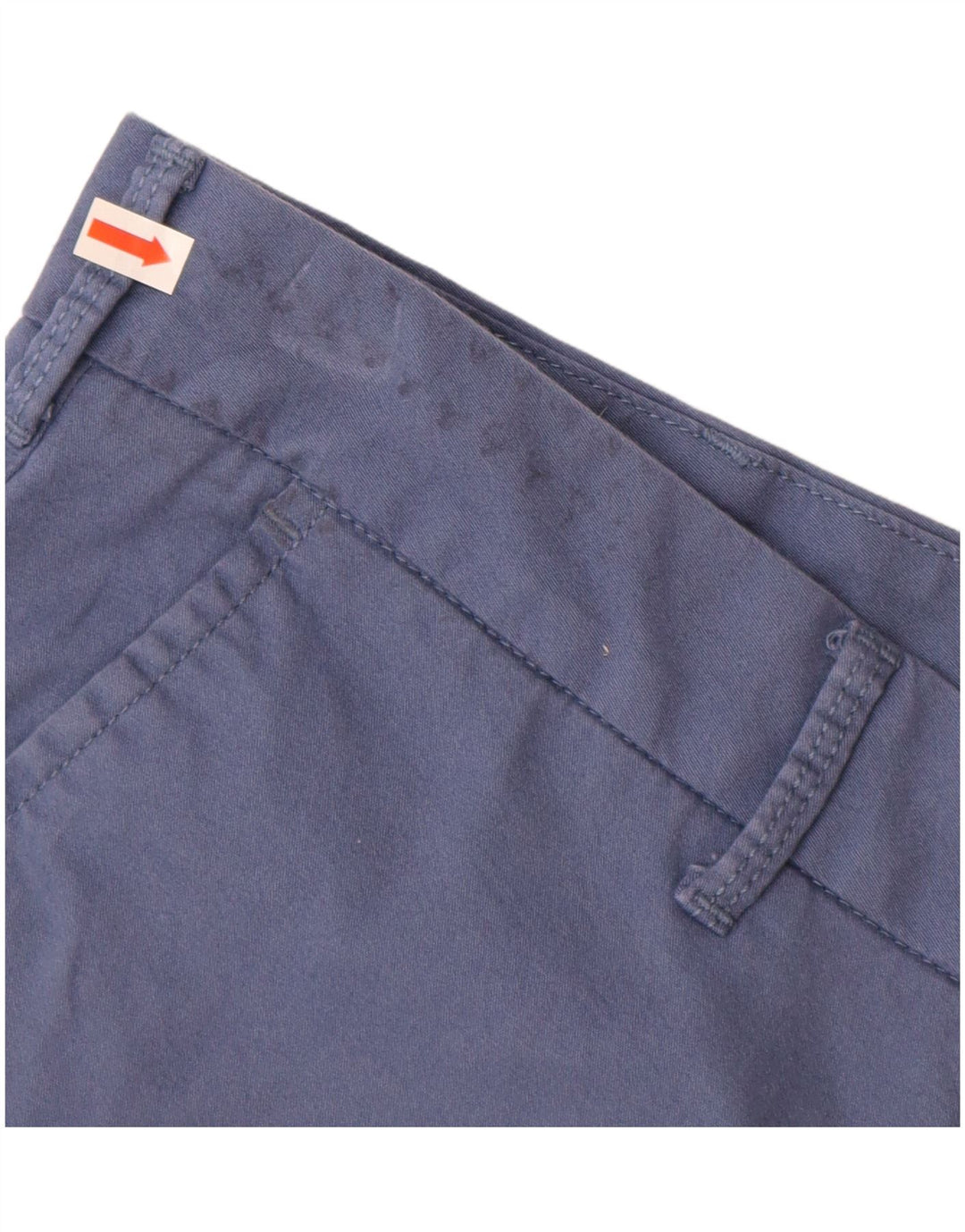 Pantaloni scurți chino pentru bărbați IZOD, cu apă sărată, W38 XL, bumbac albastru
