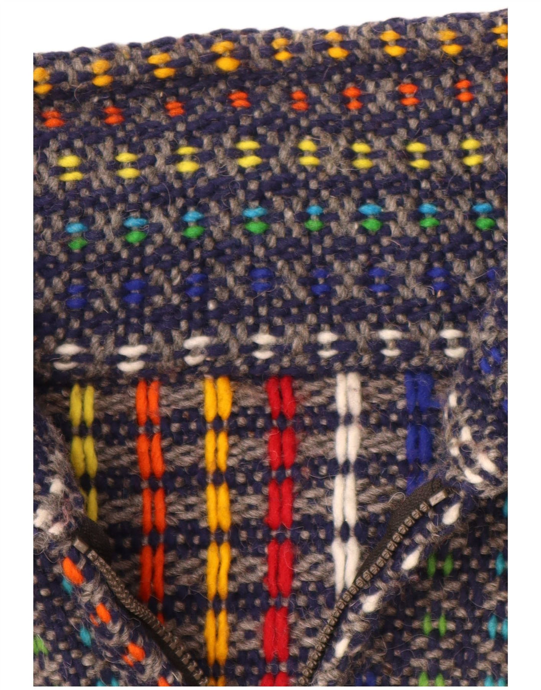 Pulover cardigan pentru femei VINTAGE UK 18 XL, multicolor, pete