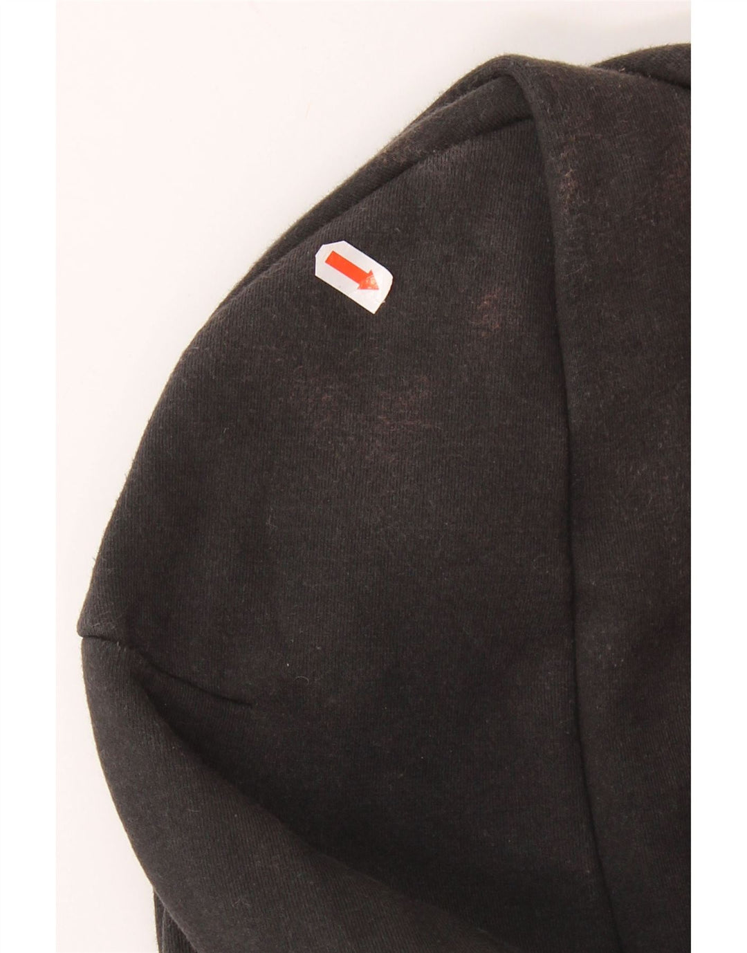 Pulover ADIDAS pentru bărbați, cu fermoar, bumbac mediu negru
