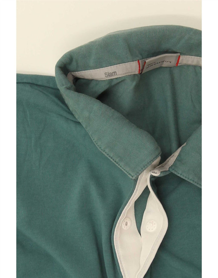 Tricou polo Slam pentru femei UK 14 mare, albastru, bumbac