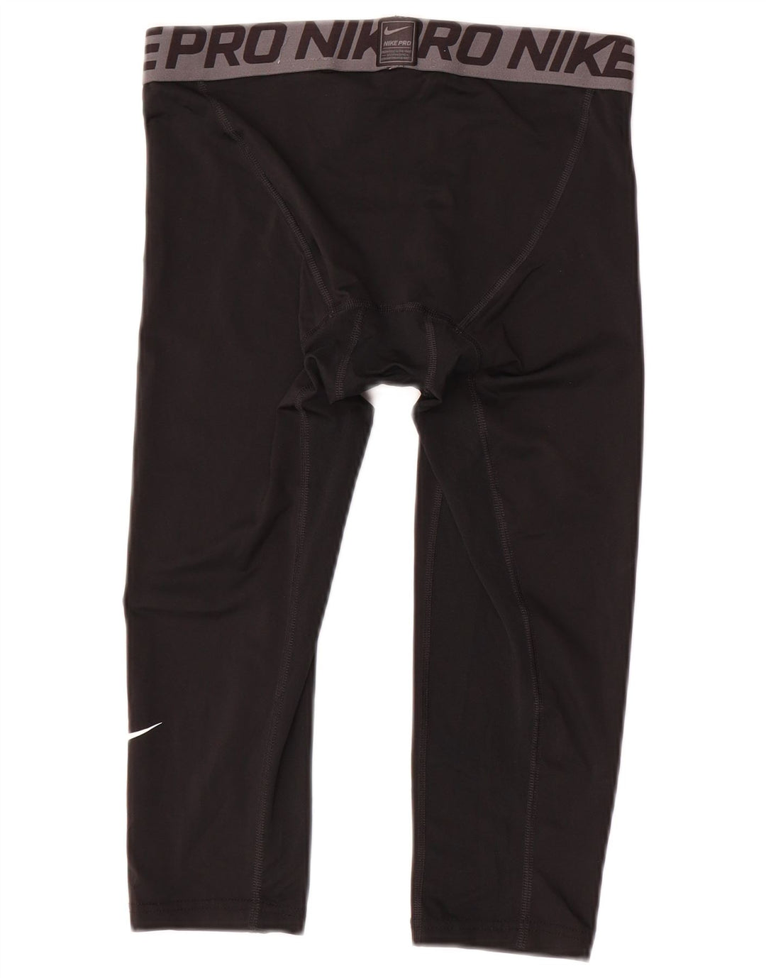 Leggings capri cu grafică compresie Nike pentru bărbați, negru mediu