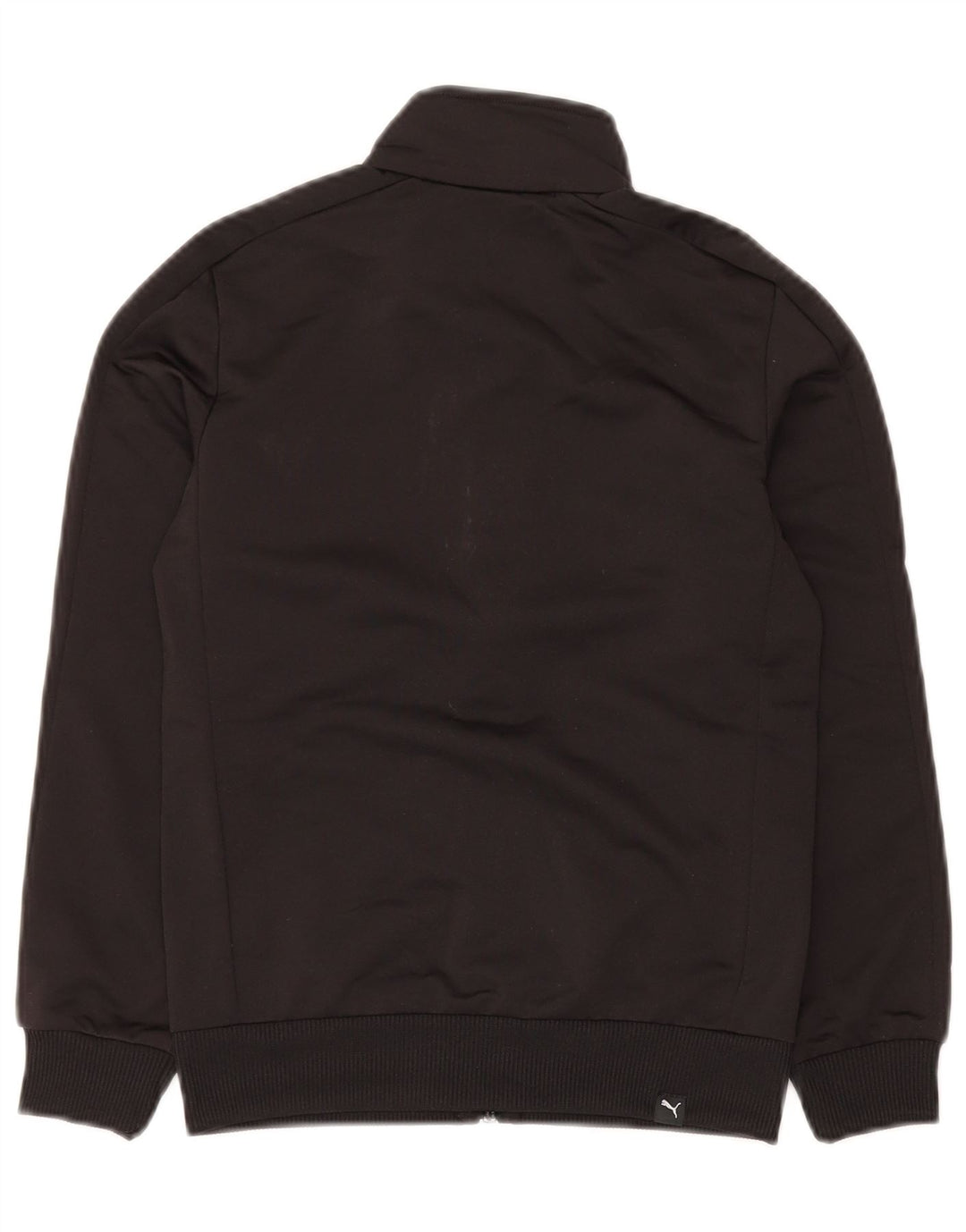 Jachetă de trening grafică PUMA pentru băieți 9-10 ani Poliester negru mediu