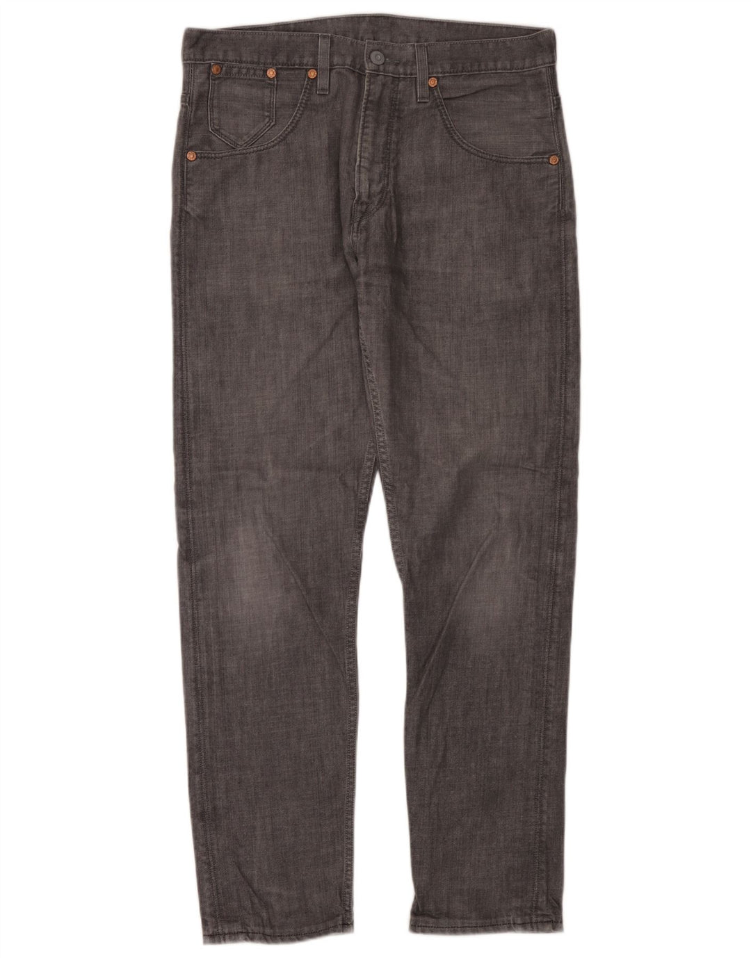 Blugi conici pentru bărbați Levi's 508 W34 L32 bumbac gri