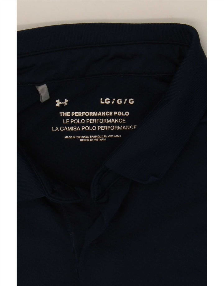 Tricou polo Under Armour pentru bărbați, mare bleumarin